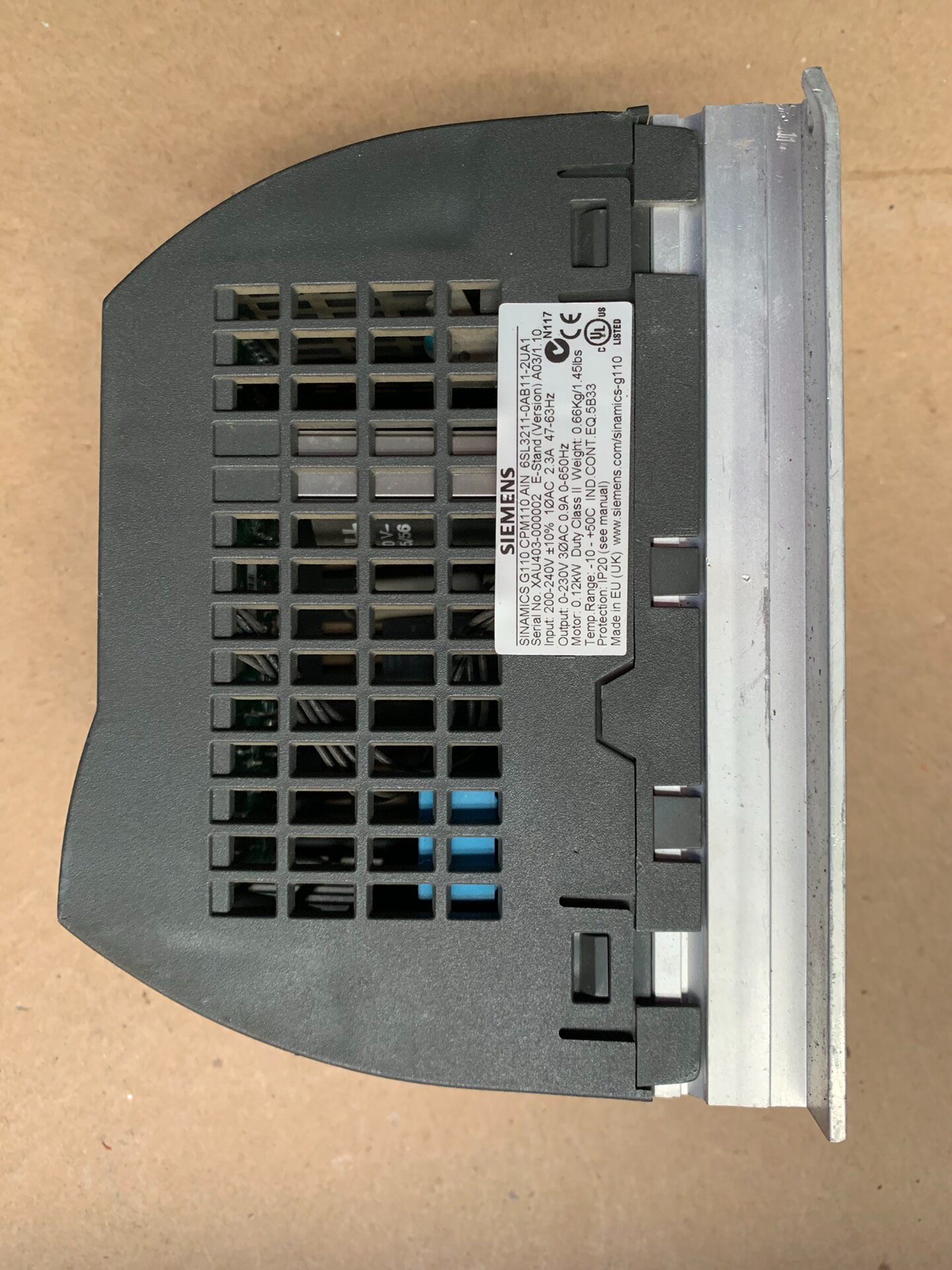 Siemens 6SL3211-0AB11-2UA1 SINAMICS G110 2