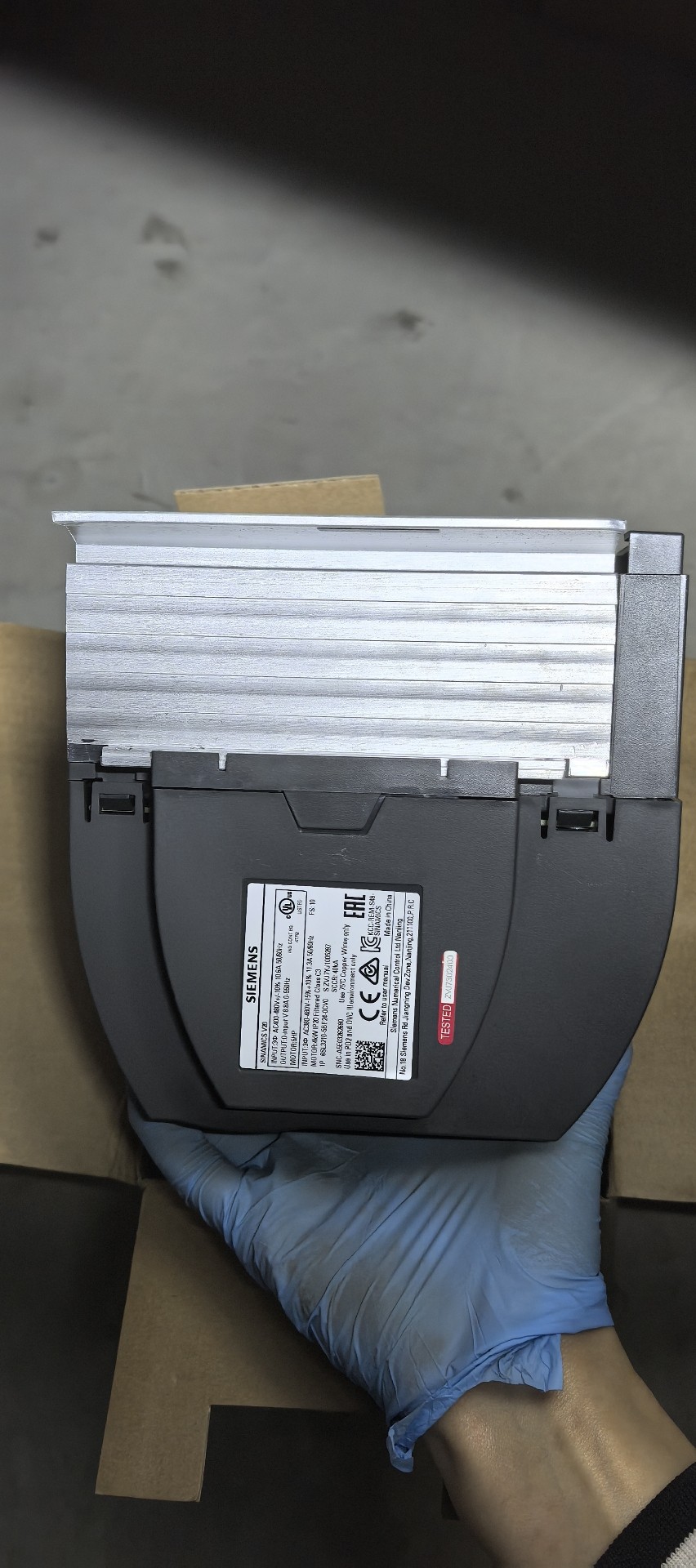 Siemens 6SL3210-5BE24-0CV0 SINAMICS V20 2