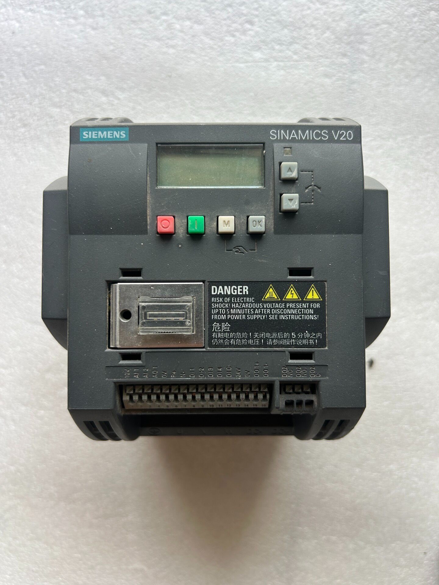 Siemens 6SL3210-5BB21-5UV0 SINAMICS V20