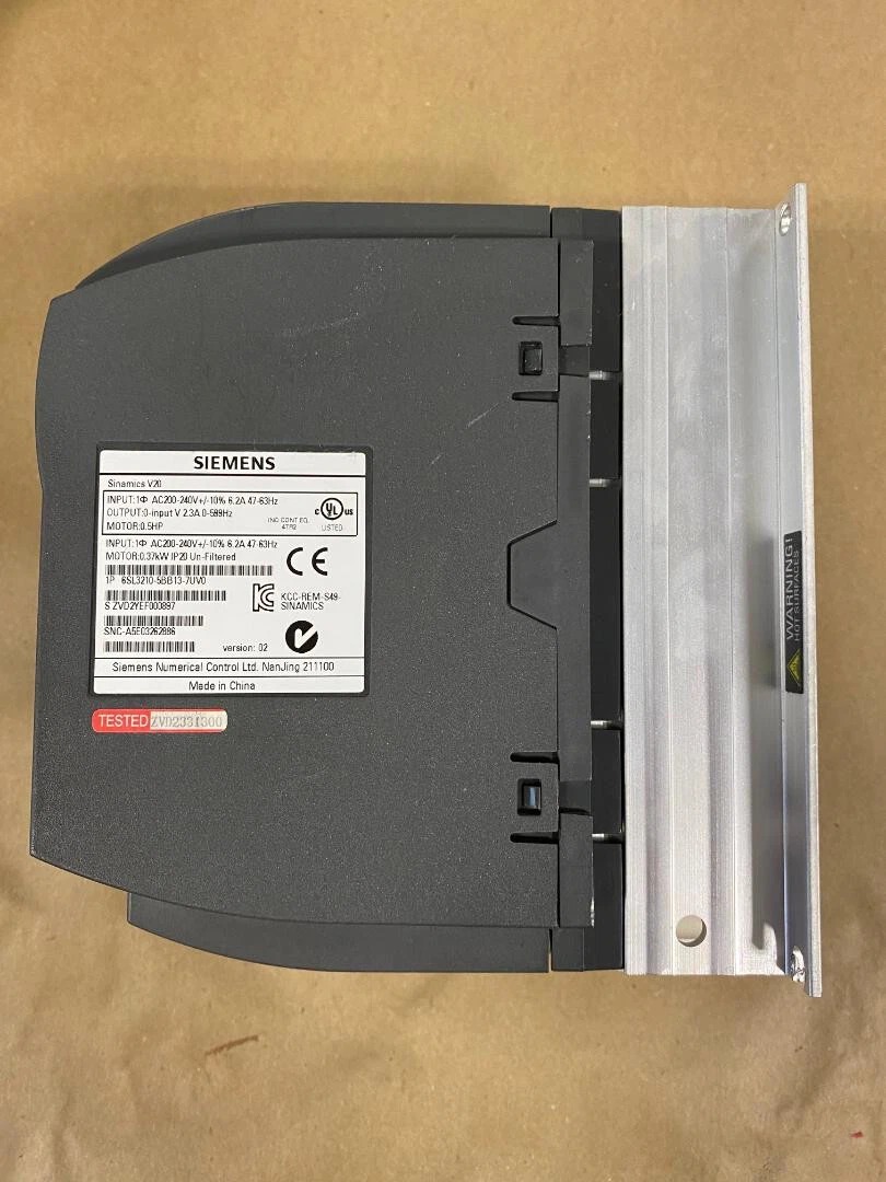 Siemens 6SL3210-5BB13-7UV0 SINAMICS V20 3