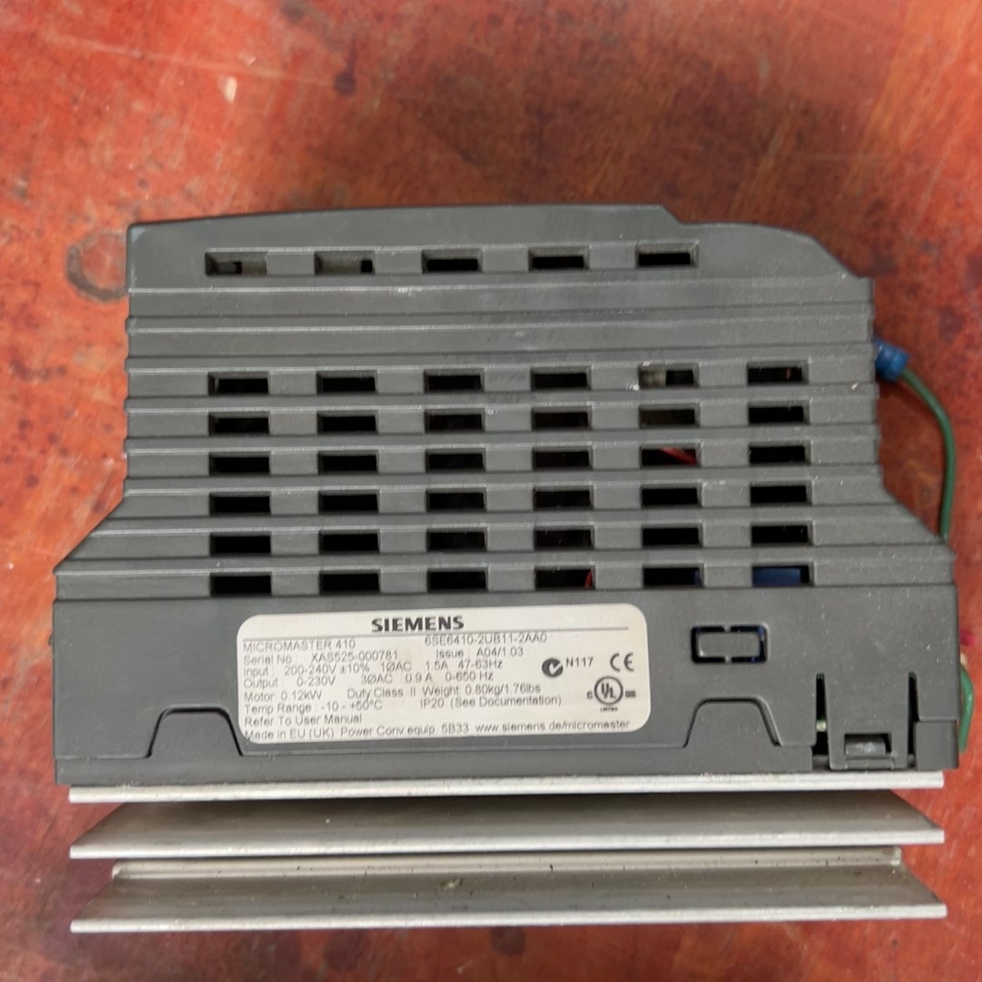 Siemens 6SE6410-2UB11-2AA0 MICROMASTER 410 2