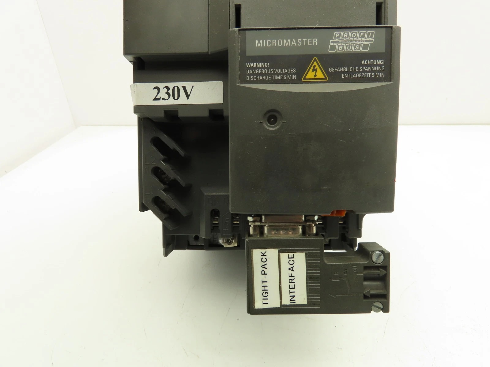 Siemens 6SE6440-2AB21-5BA1 MICROMASTER 440 4