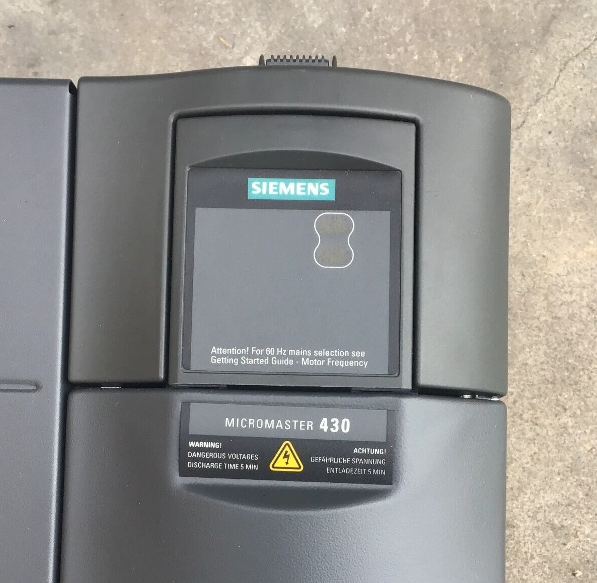 Siemens 6SE6430-2AD37-5FA0 MICROMASTER 430 4