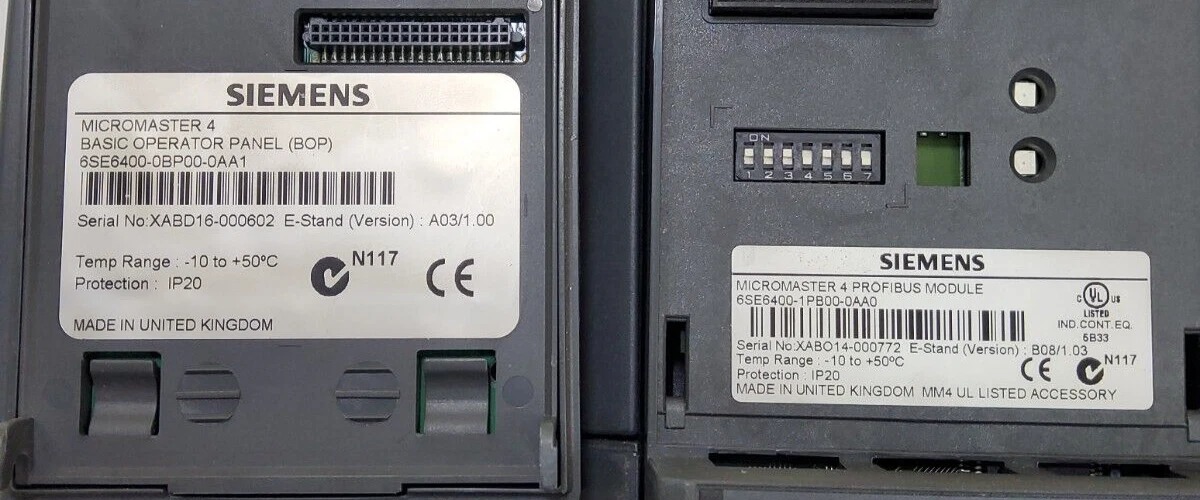 Siemens 6SE6420-2UC25-5CA1 MICROMASTER 420 2