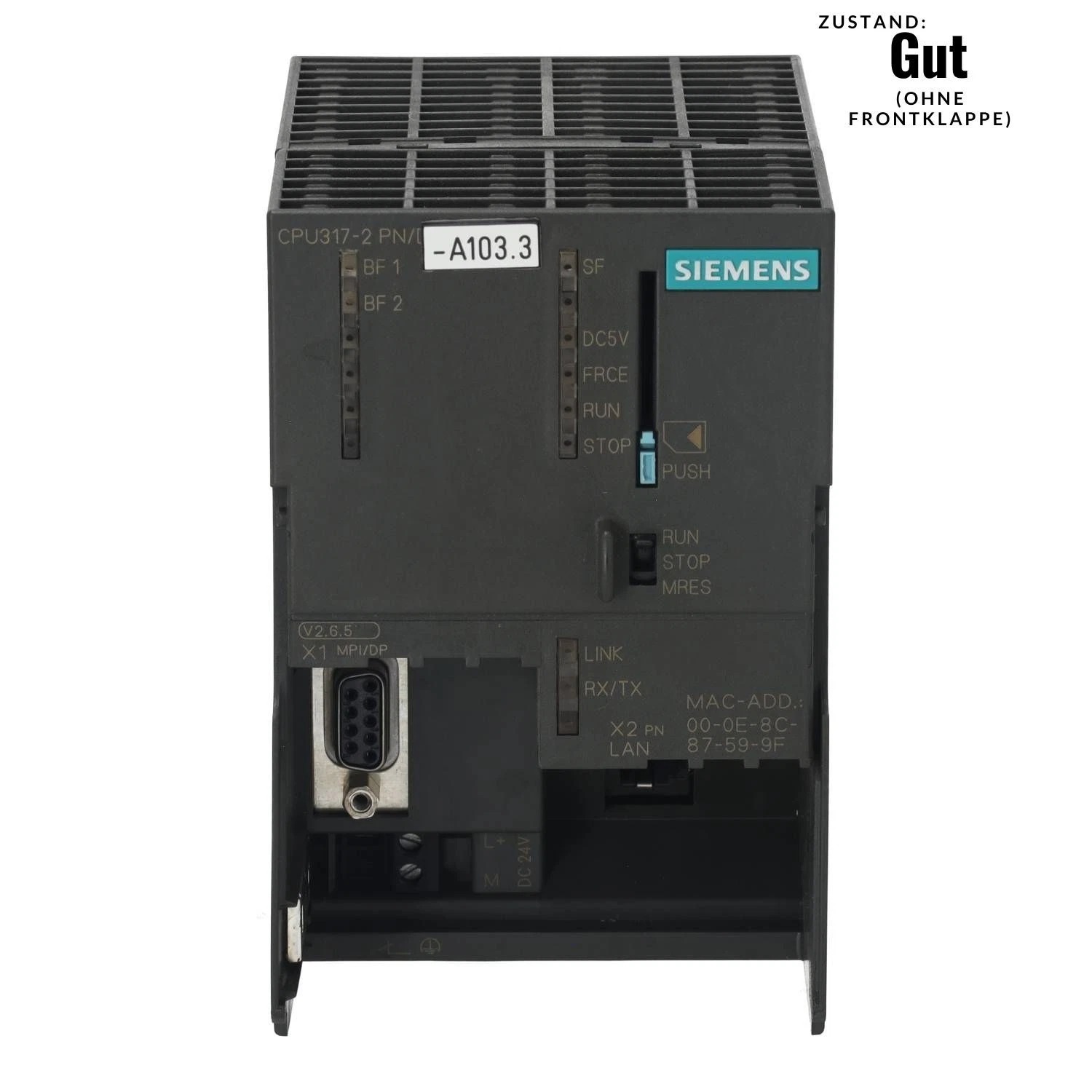 Siemens 6ES7317-2EK13-0AB0 CPU 317-2 PN/DP 5