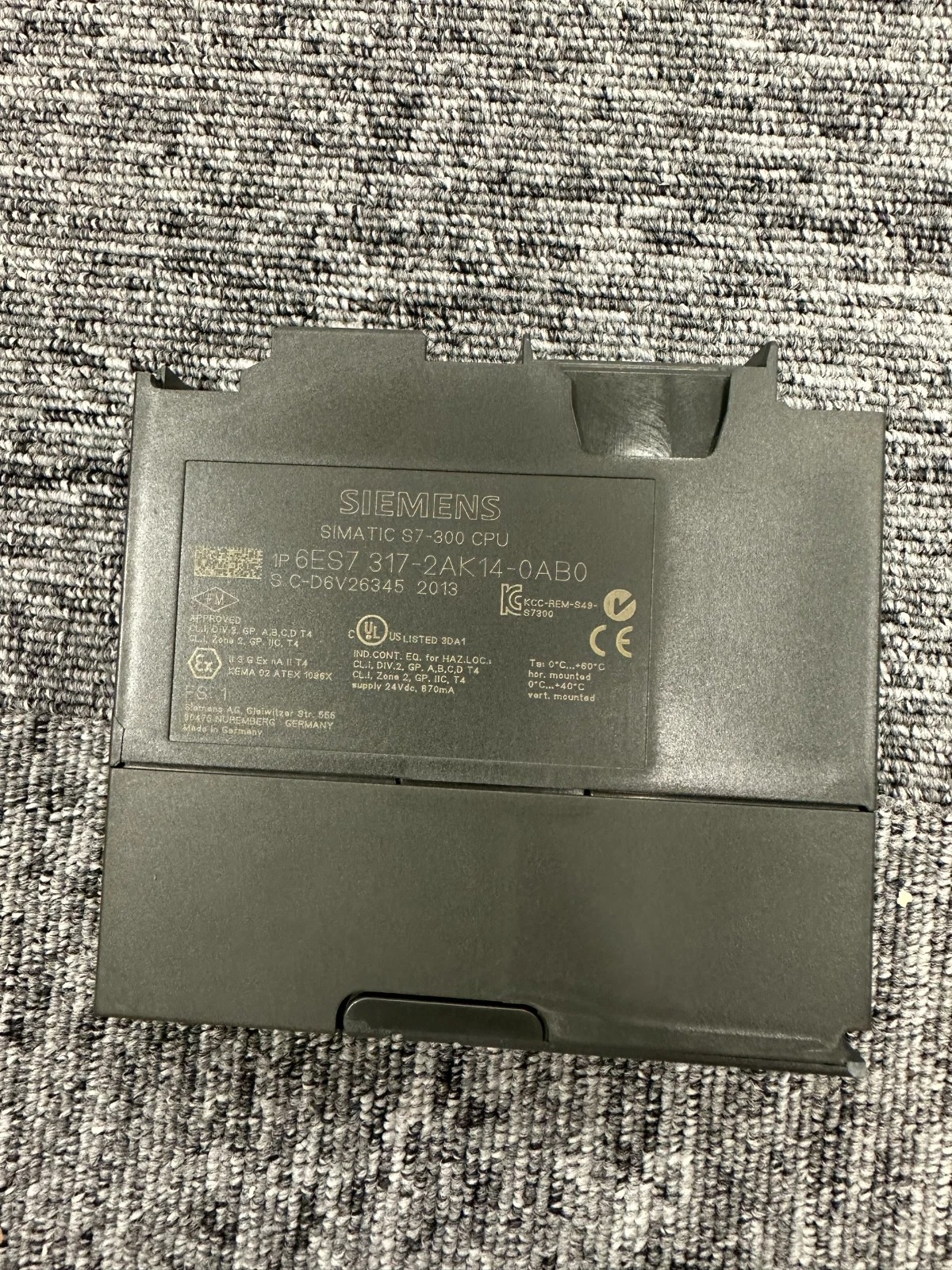 Siemens 6ES7317-2AK14-0AB0 CPU 317-2 DP 3