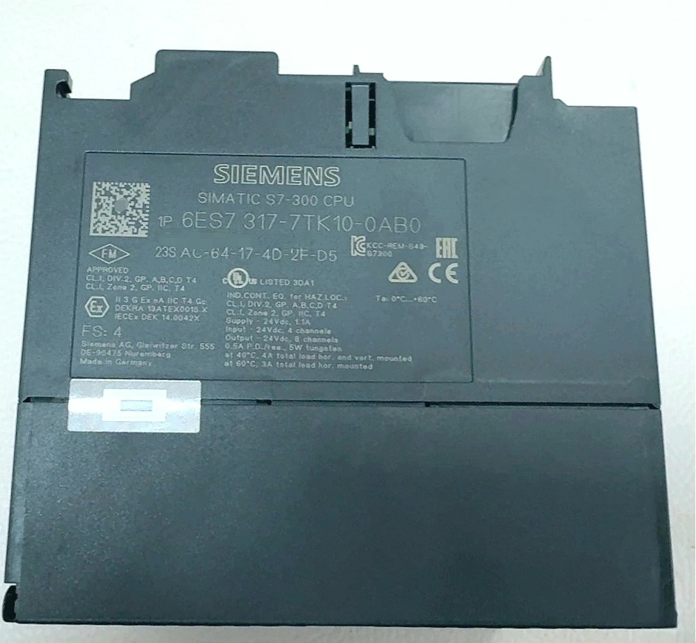 Siemens 6ES7317-7TK10-0AB0 CPU 317 2