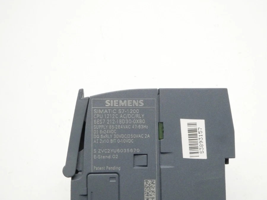 Siemens 6ES7212-1BD30-0XB0 CPU 1212C 4