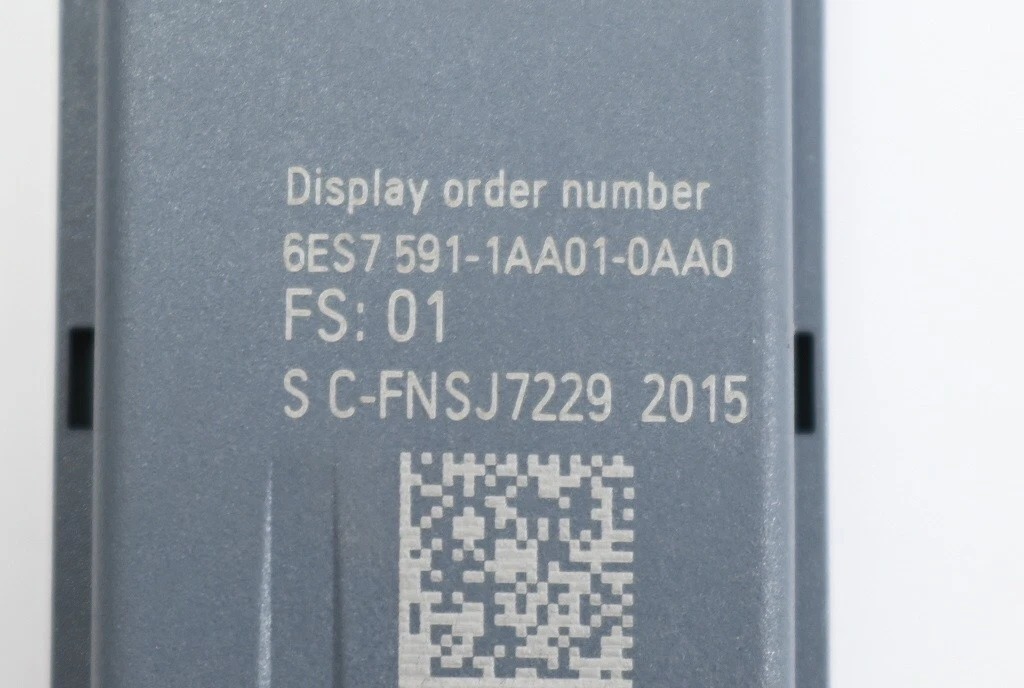 Siemens 6ES7591-1AA01-0AA0 CPU 1511-1 PN 4