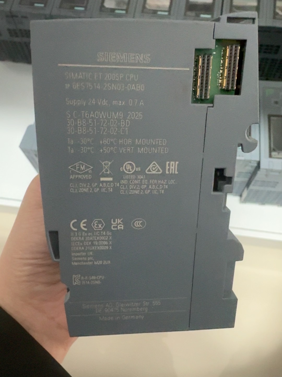Siemens 6ES7514-2SN03-0AB0 CPU 1514SP F-2 PN