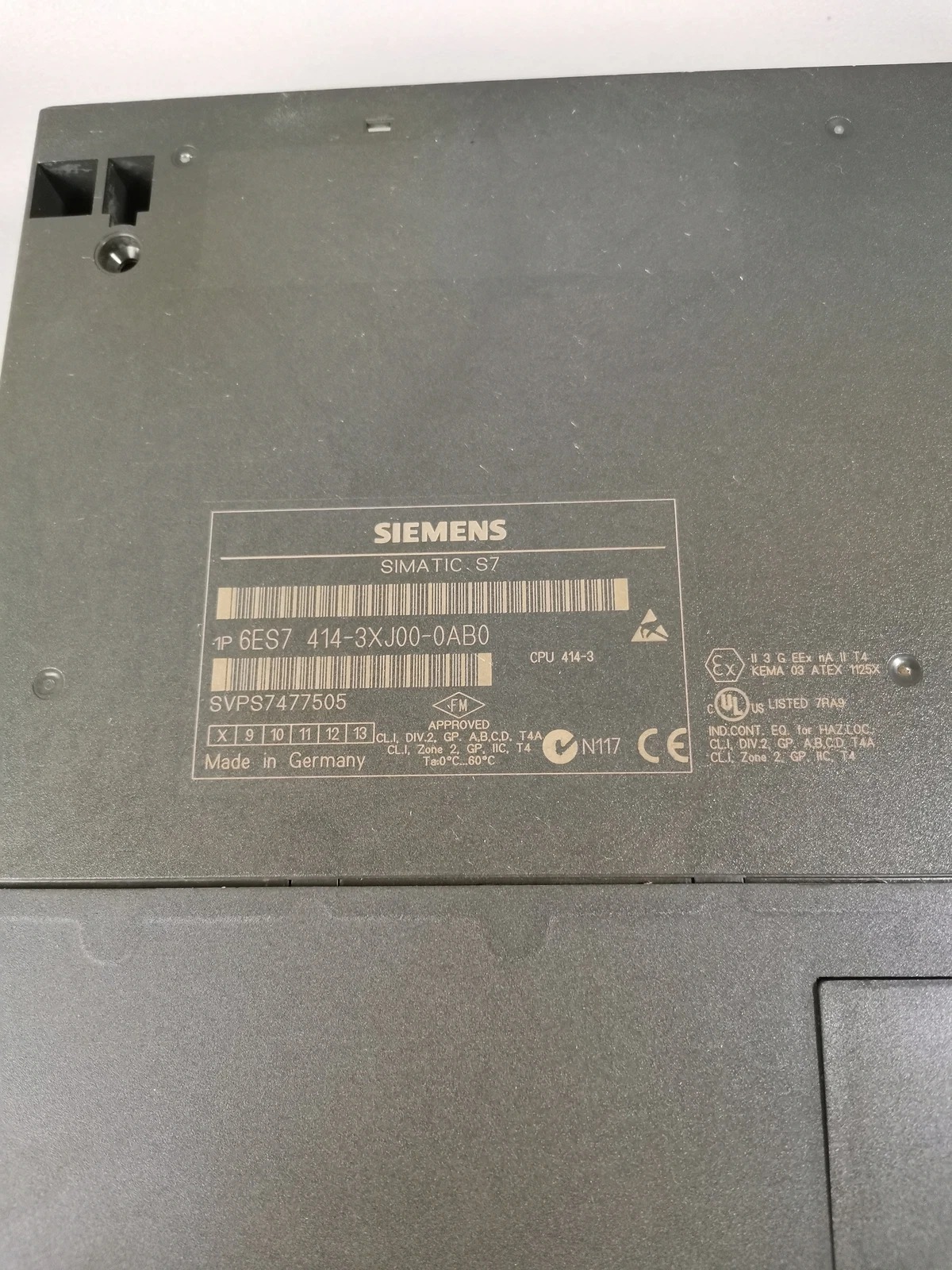 Siemens 6ES7414-3XJ00-0AB0 CPU 414-3 4