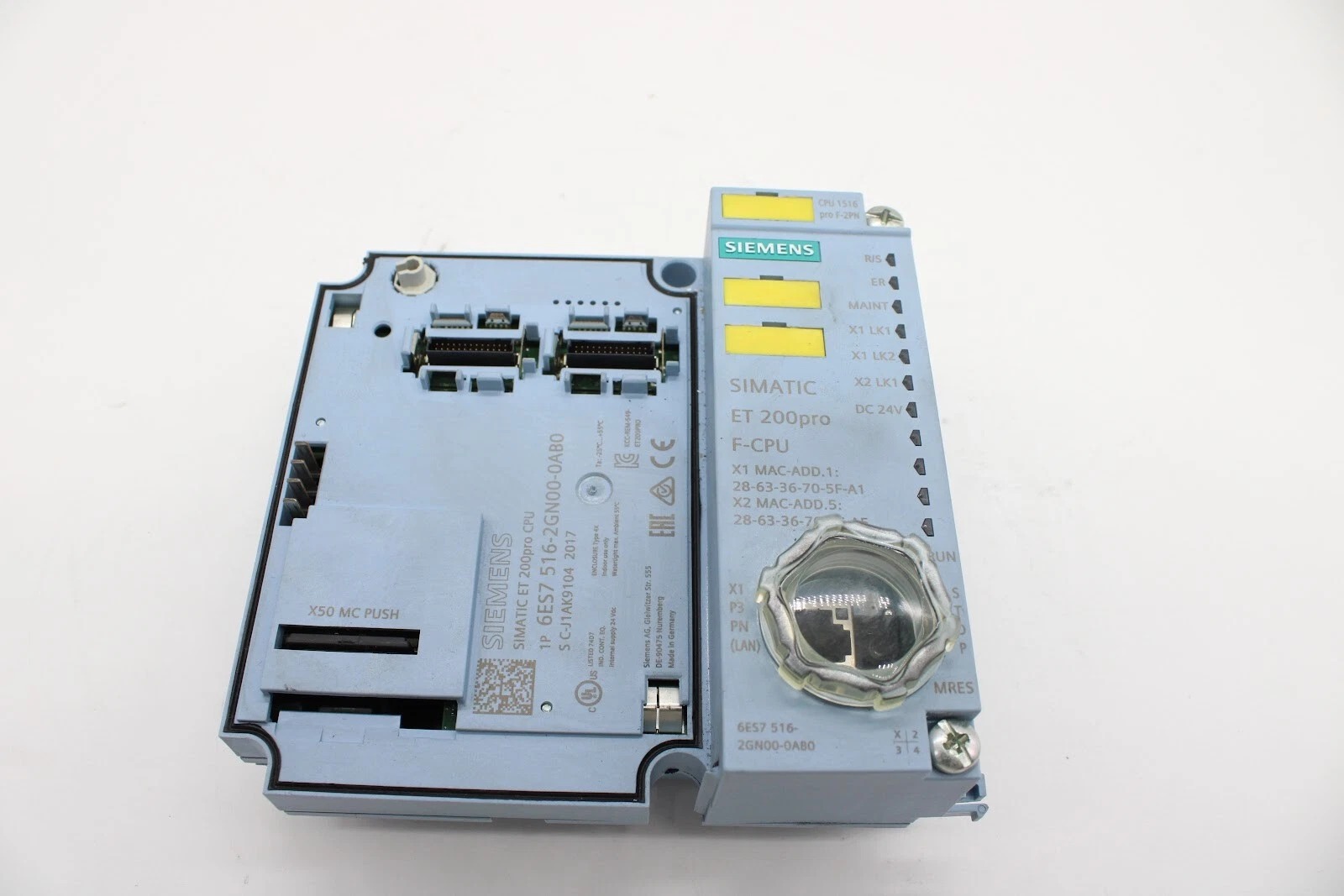 Siemens 6ES7516-2GN00-0AB0 CPU 1516P 2