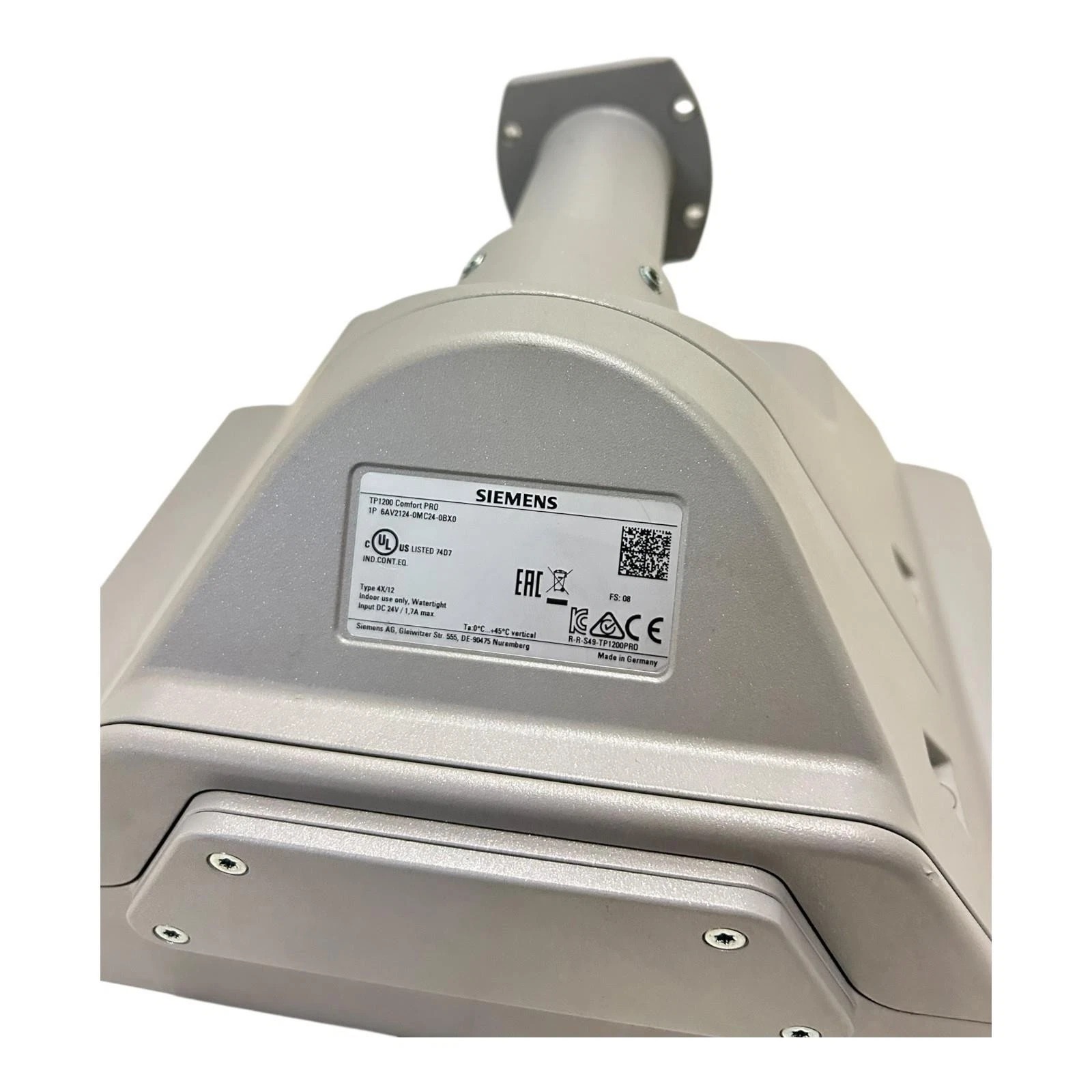 Siemens 6AV2124-0MC24-0BX0 TP1200 2