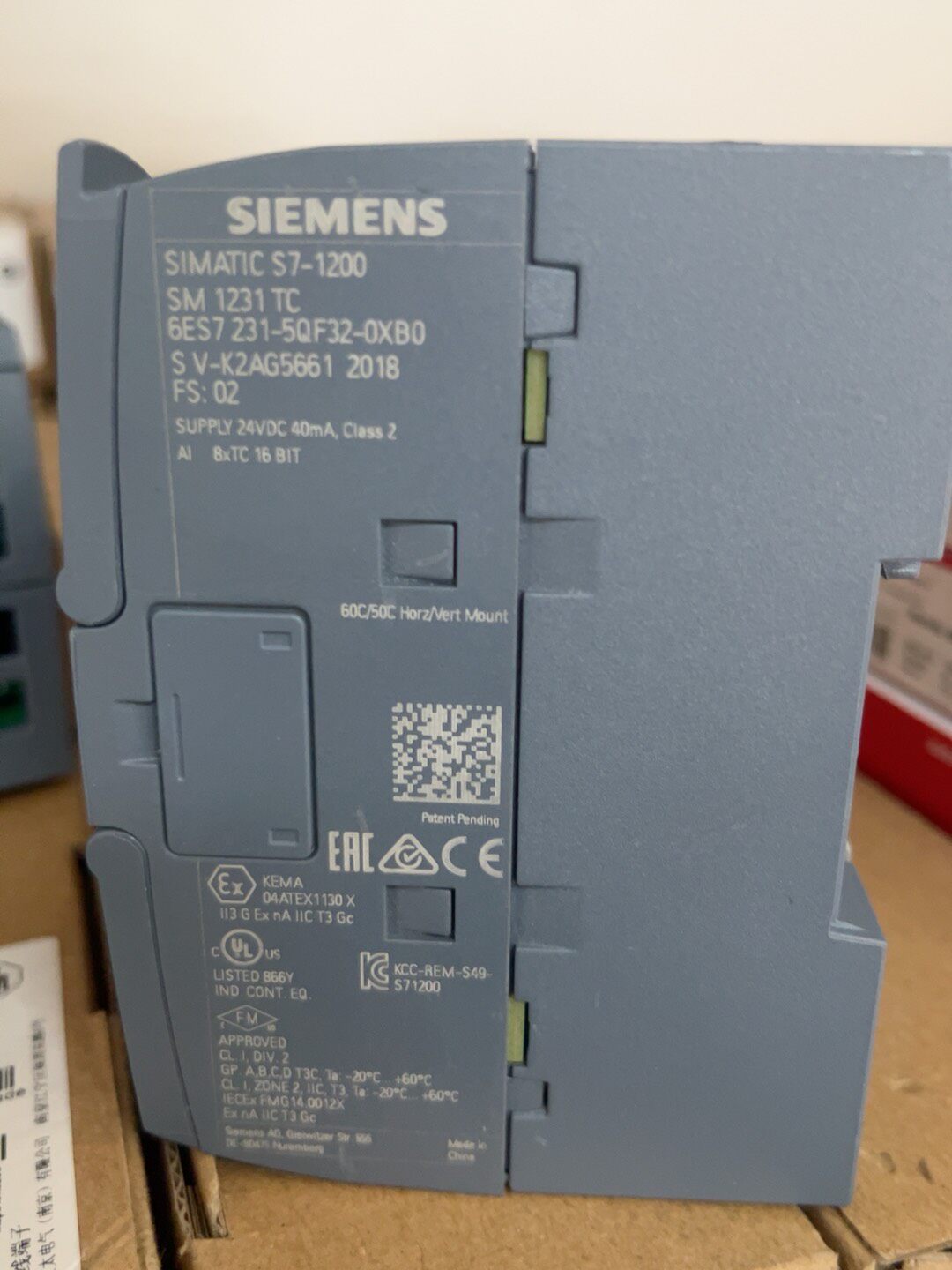 Siemens 6ES7231-5QF32-0XB0 SM 1231 S7-1200 Модуль дискретного ввода