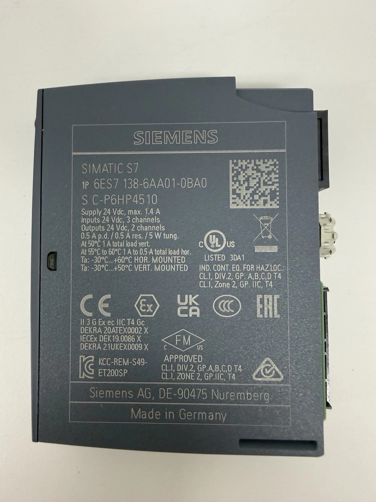 Siemens 6ES7138-6AA01-0BA0 TM Count S7-1500 Технологический модуль 3