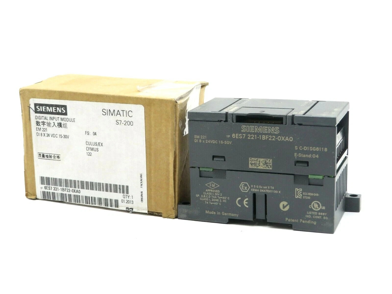 Siemens 6ES7221-1BF22-0XA0 CPU 222