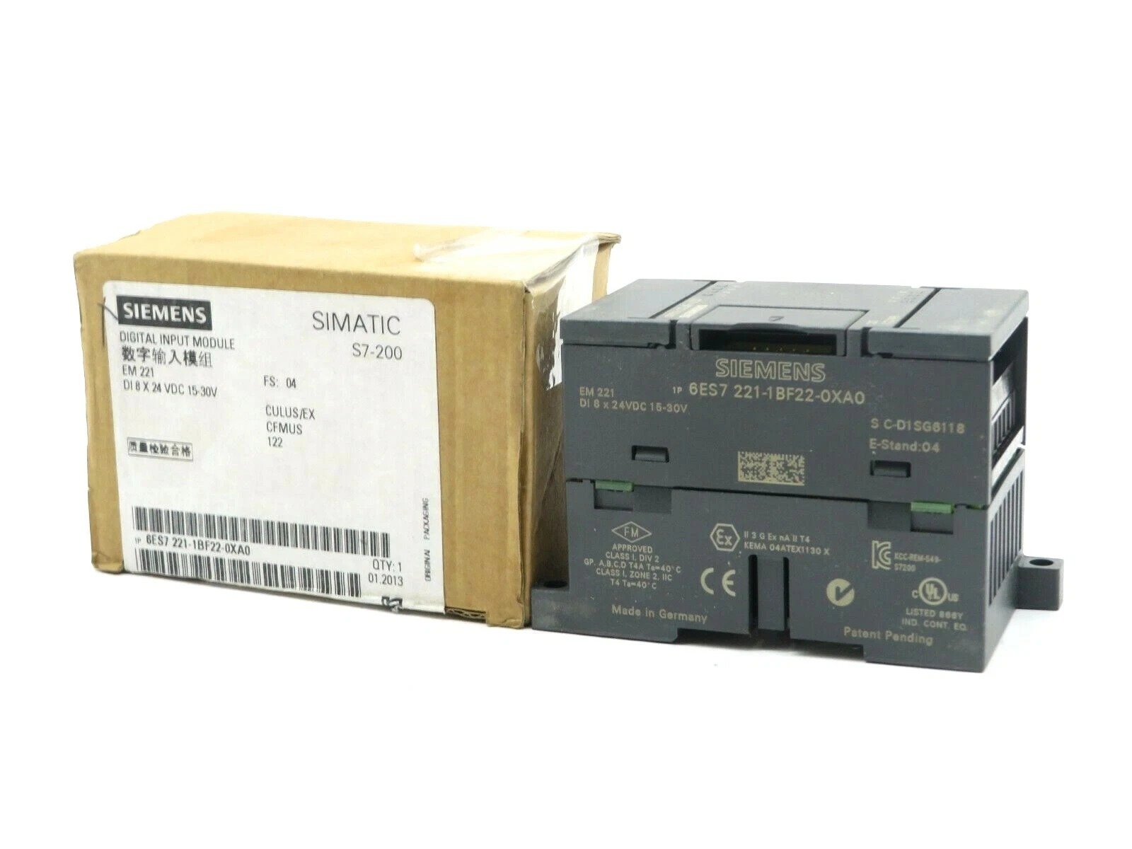 Siemens 6ES7221-1BF22-0XA0 CPU 222 2