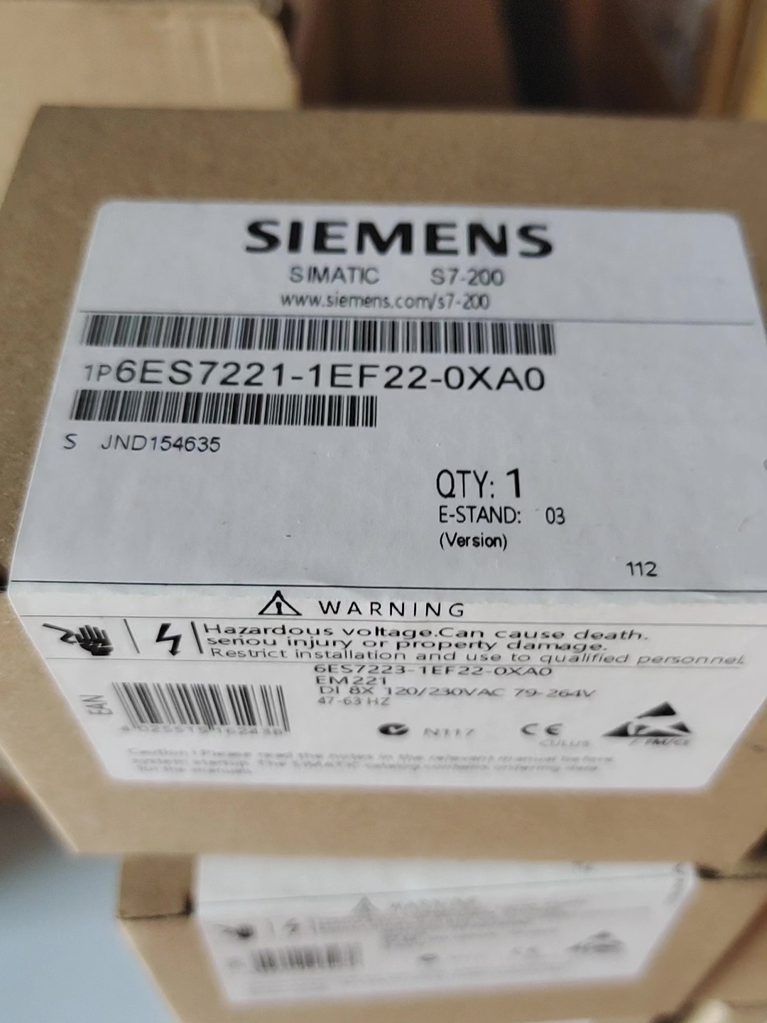 Siemens 6ES7221-1EF22-0XA0 CPU 222
