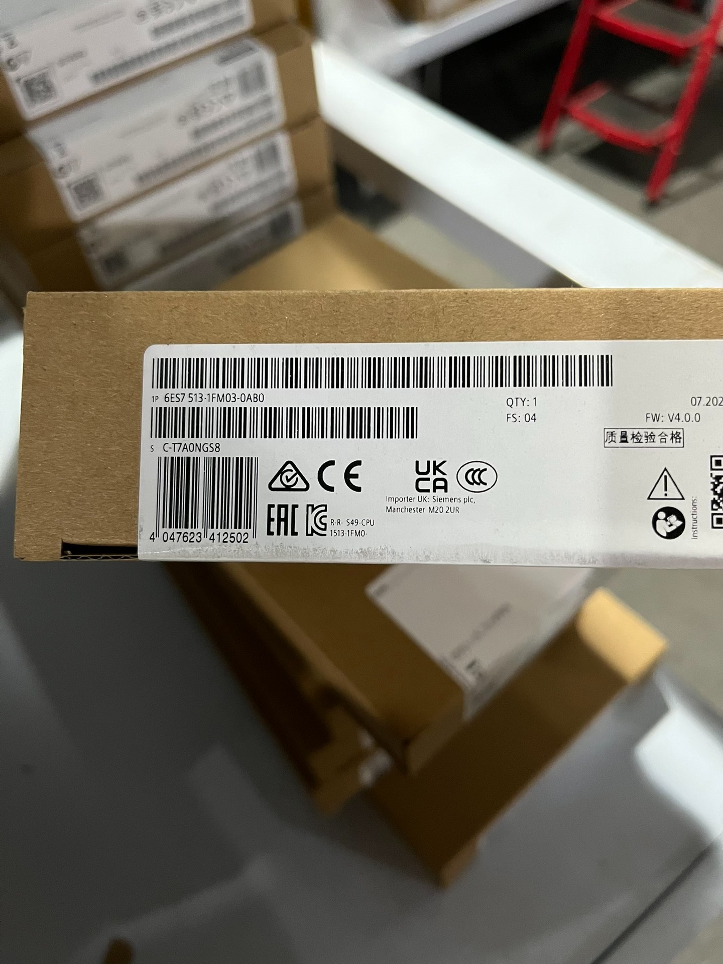 Siemens 6ES7513-1FM03-0AB0 CPU 1513F-1 PN