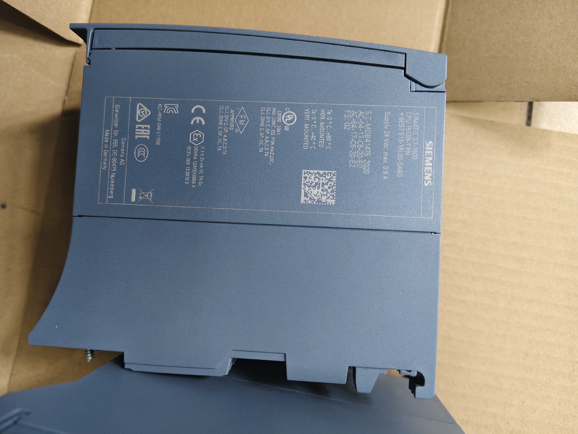 Siemens 6ES7513-1RL00-0AB0 CPU 1513R-1PN