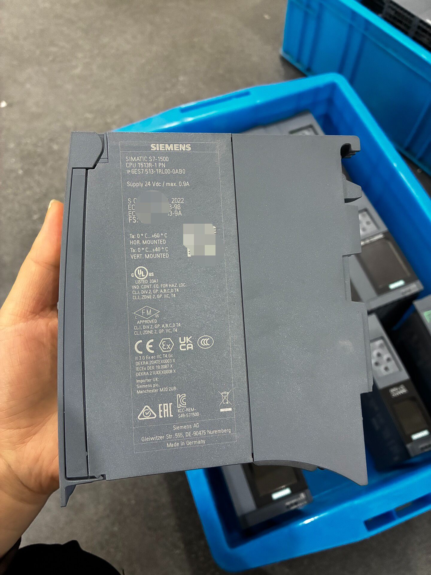 Siemens 6ES7513-1RL00-0AB0 CPU 1513R-1PN 2