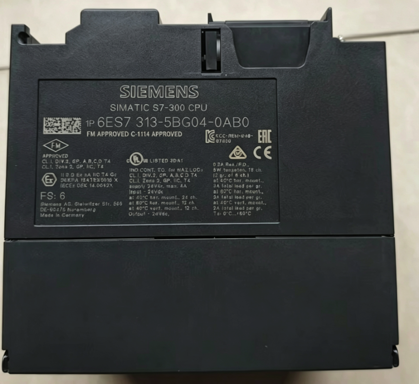 Siemens 6ES7313-5BG04-0AB0 CPU 313C SIMATIC S7-300 Центральный процессор