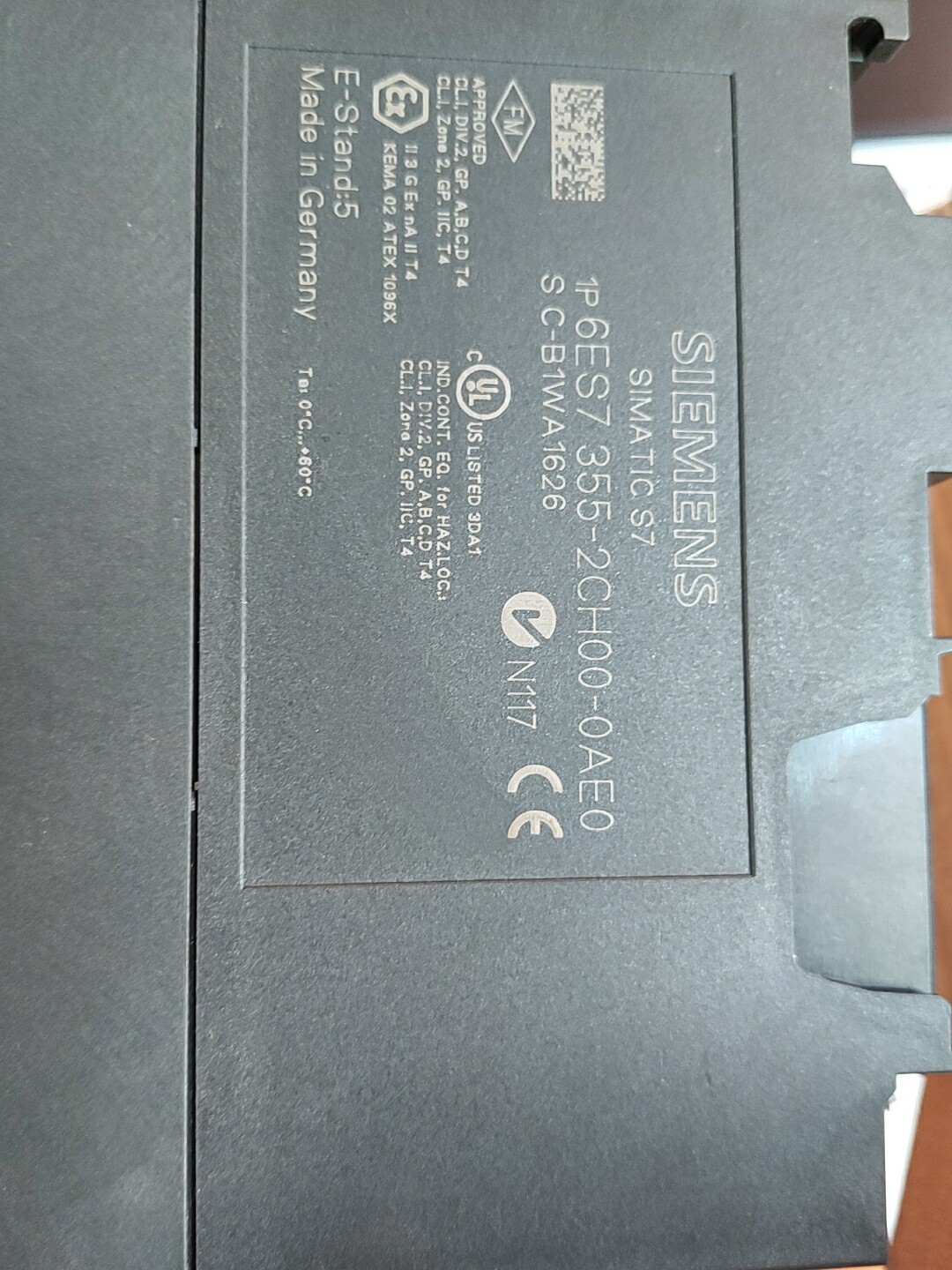 Siemens 6ES7355-2CH00-0AE0  3