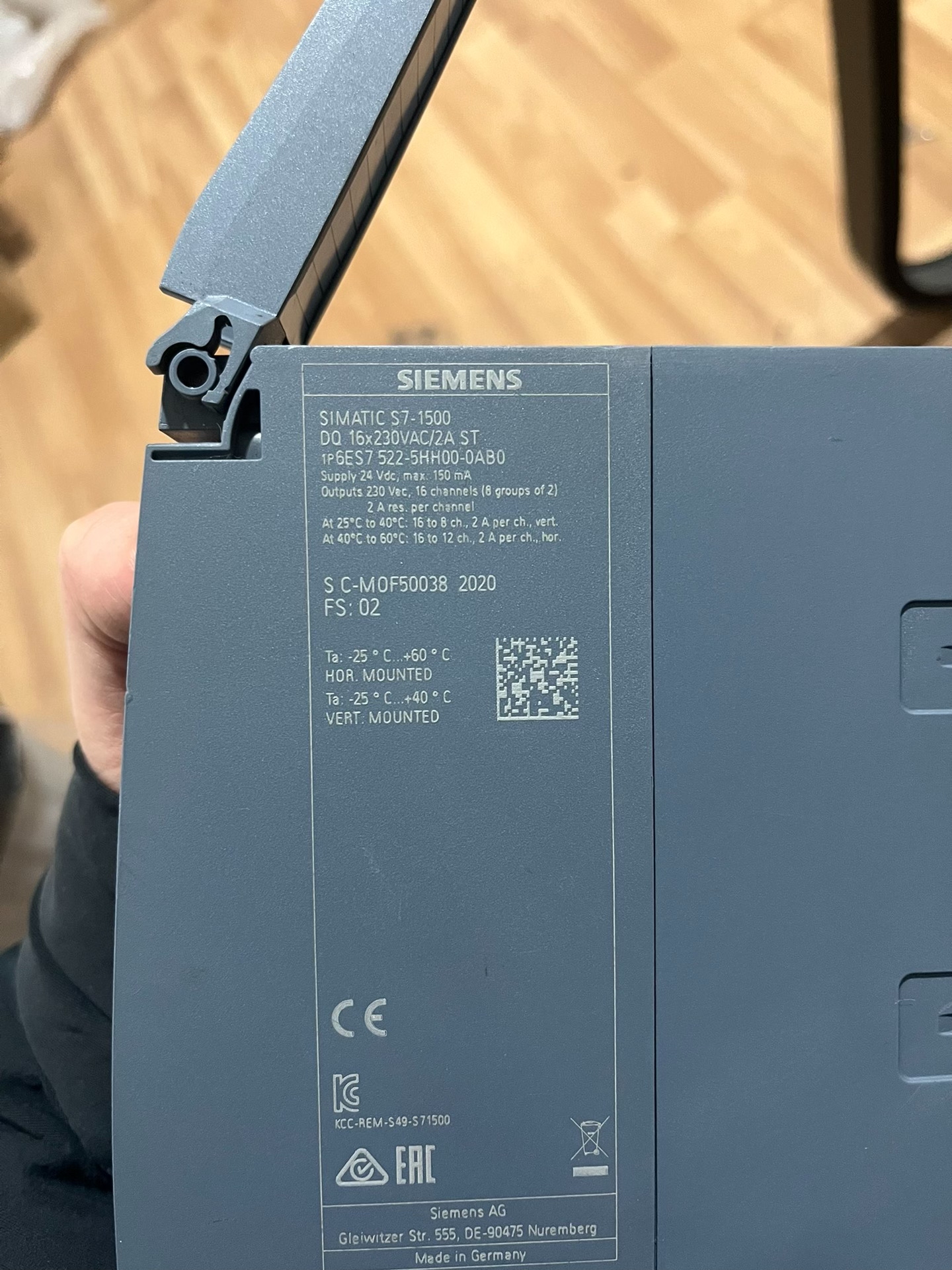 Siemens 6ES7522-5HH00-0AB0 