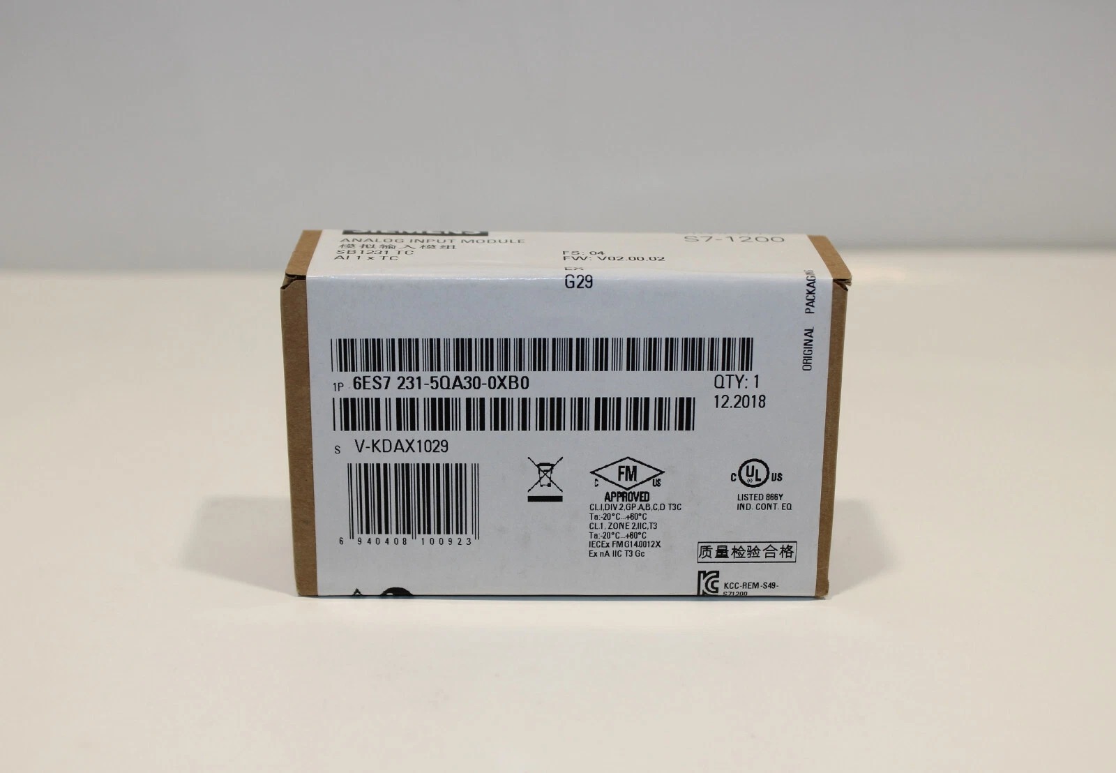 Siemens 6ES7231-5QA30-0XB0  2