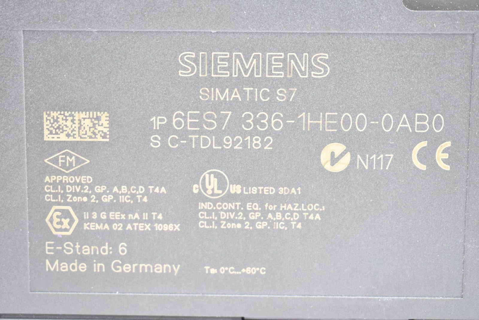 Siemens 6ES7336-1HE00-0AB0  5