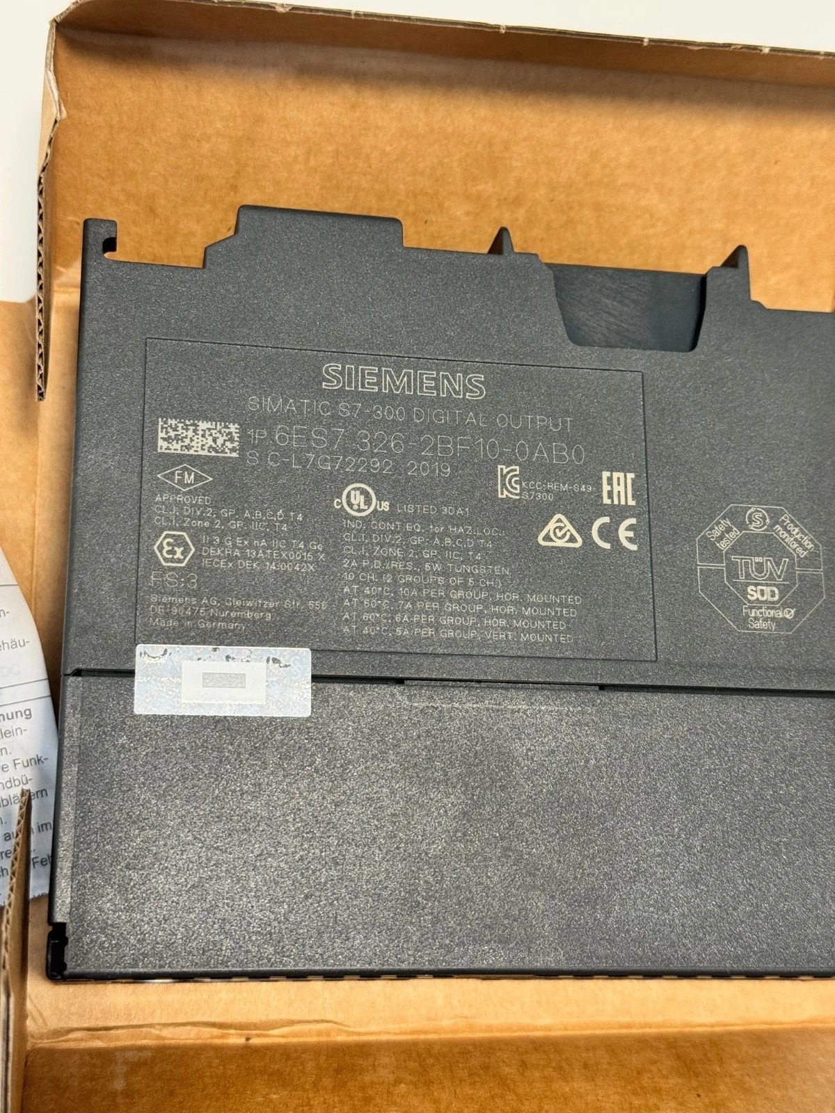 Siemens 6ES7326-2BF10-0AB0  4