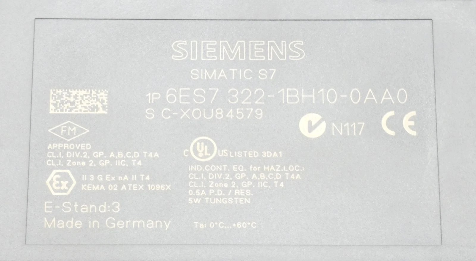 Siemens 6ES7322-1BH10-0AA0  2
