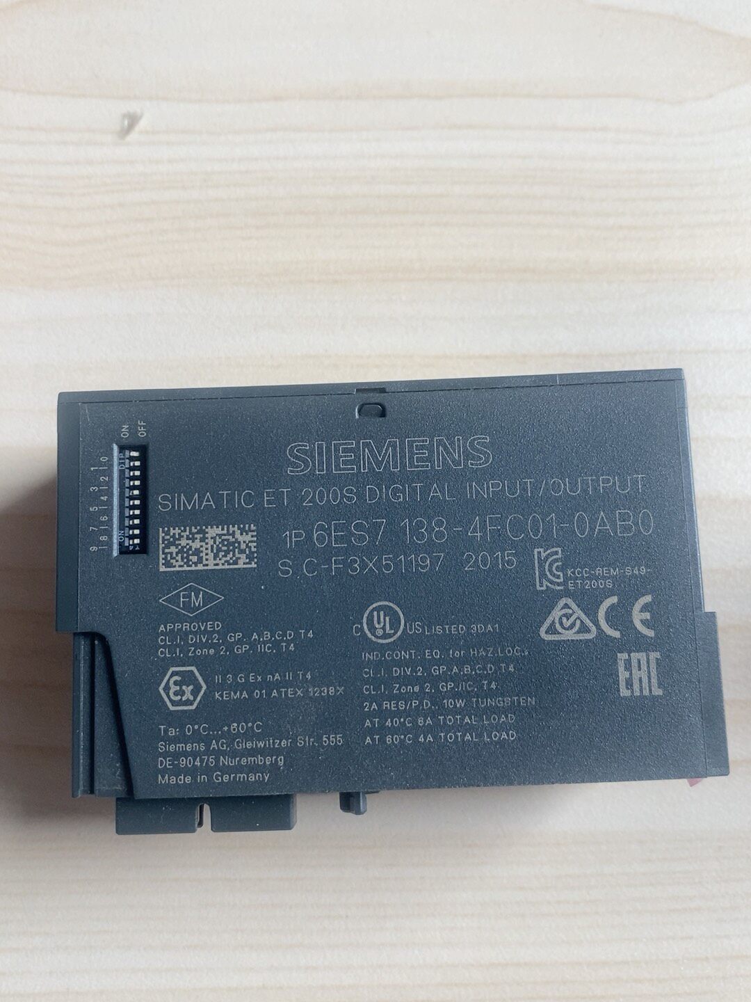 Siemens 6ES7138-4FC01-0AB0 Модуль ET-200