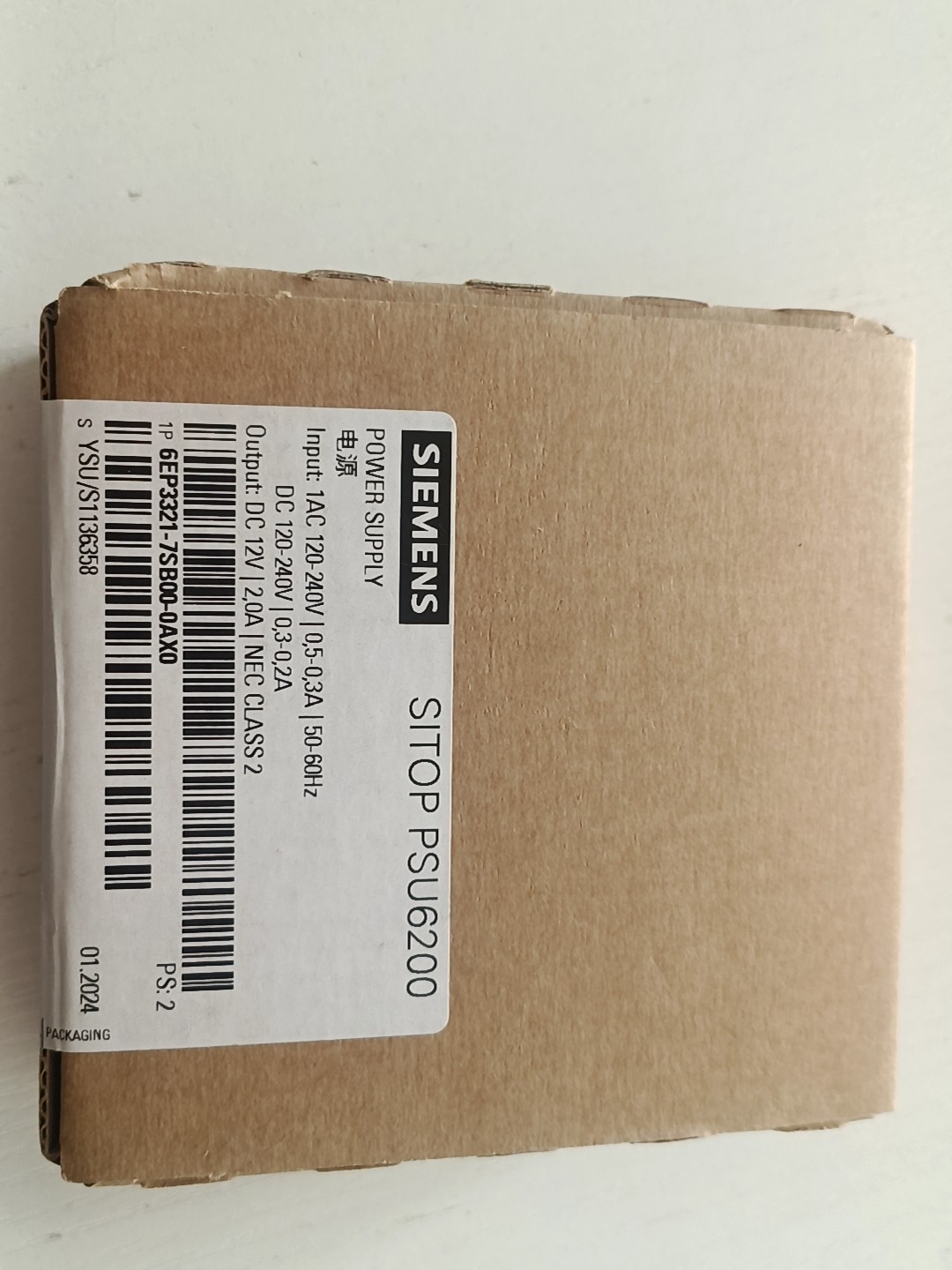 Siemens 6EP3321-7SB00-0AX0 Источник питания переменного тока