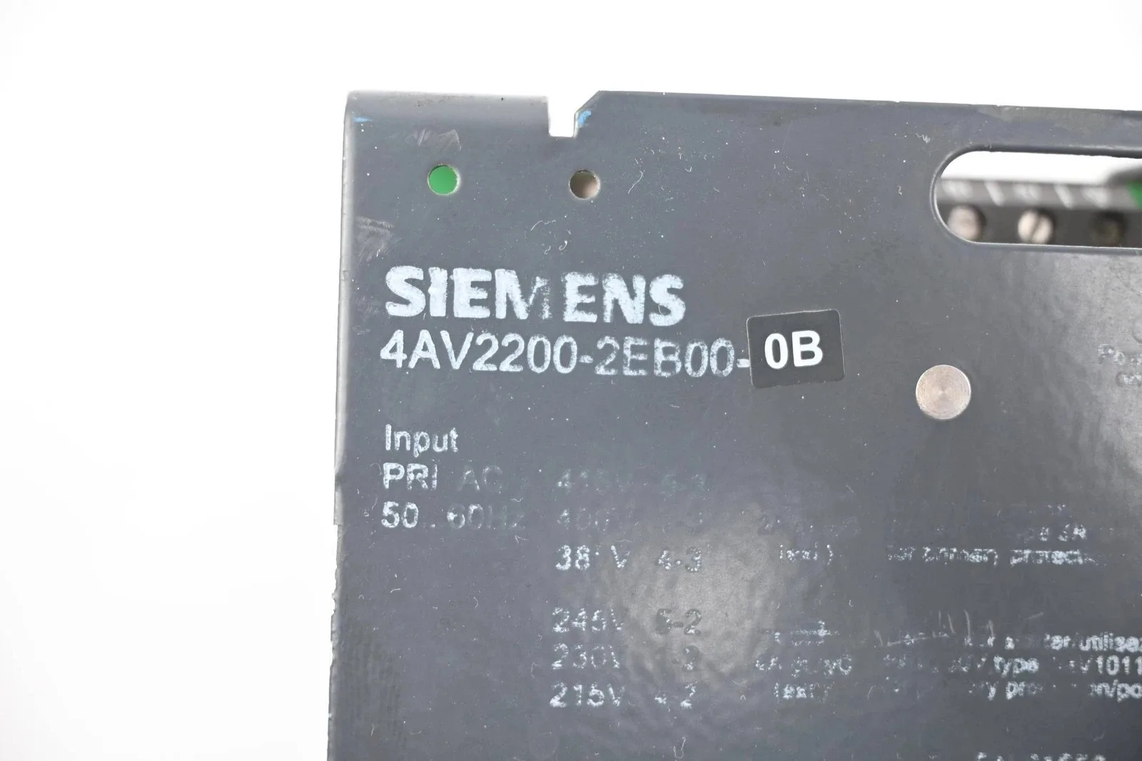 Siemens 4AV2200-2EB00-0B Источник питания 3