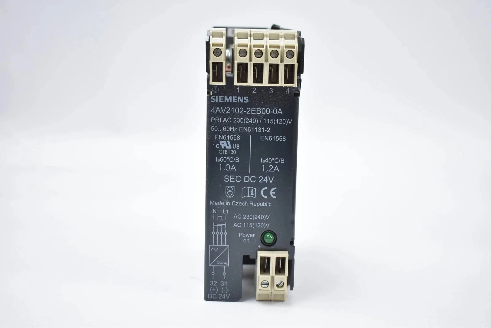 Siemens 4AV2102-2EB00-0A Источник питания 2