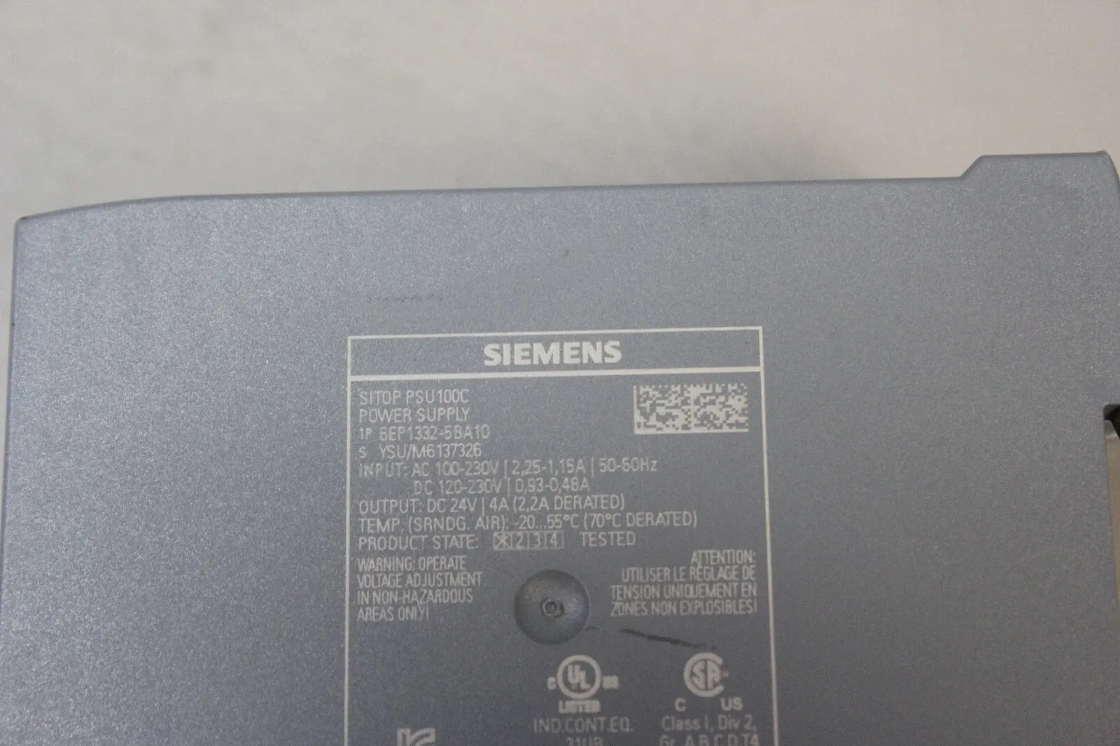 Siemens 6EP1332-5BA10 Источник питания 3