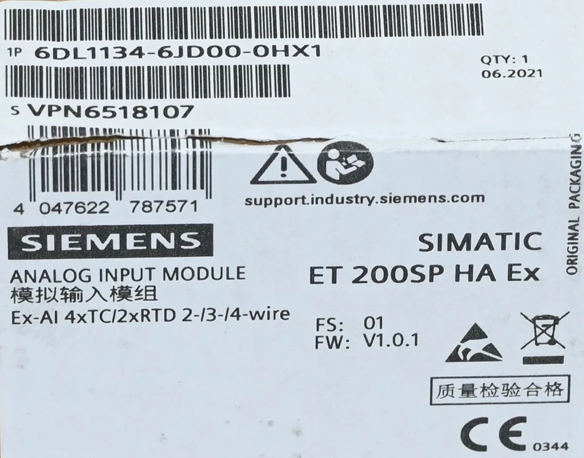 Siemens 6DL1134-6JD00-0HX1 Модуль ET-200 3