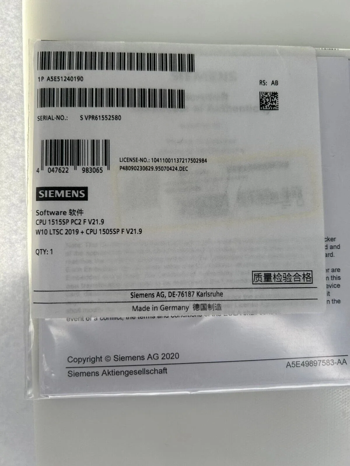 Siemens 6ES7677-2SB42-0GB0 Модуль ET-200 2