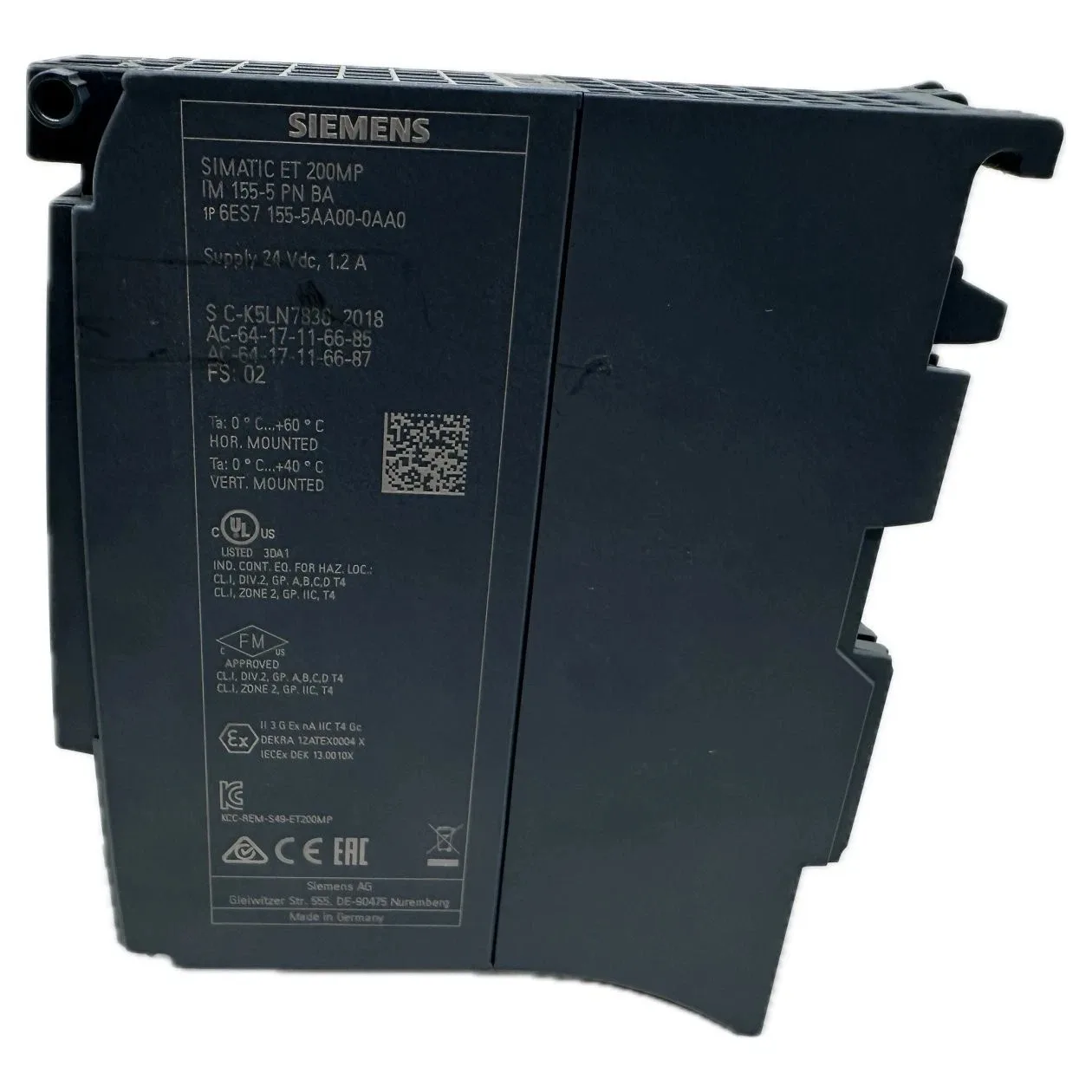 Siemens 6ES7155-5AA00-0AA0 Модуль ET-200 3