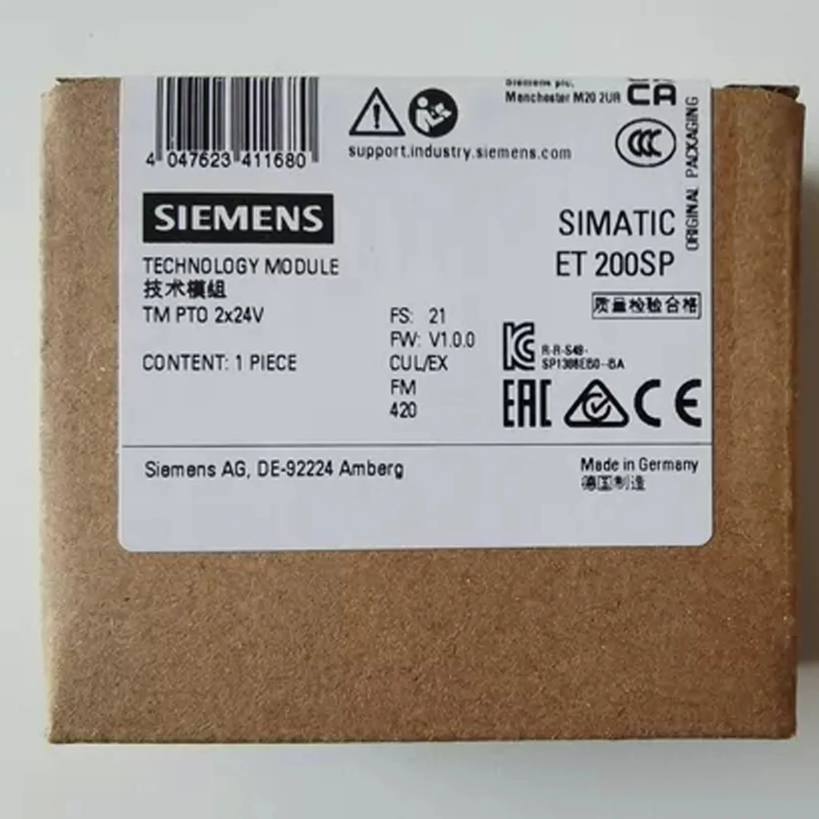 Siemens 6ES7138-6EB00-0BA0 Модуль ET-200 3