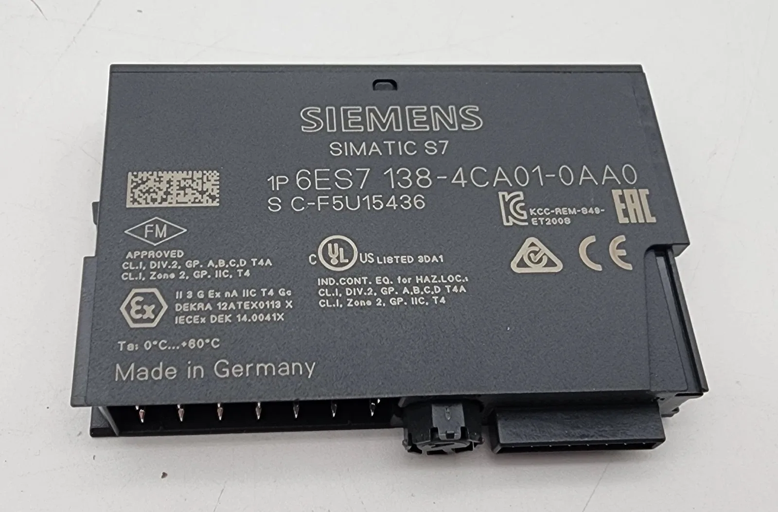 Siemens 6ES7138-4CA01-0AA0 Модуль ET-200 3