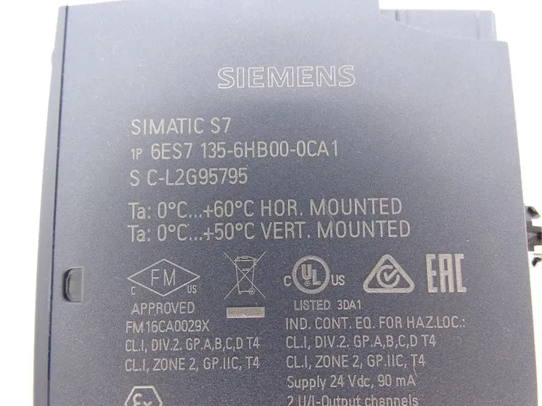 Siemens 6ES7135-6HB00-0CA1 Модуль ET-200 3