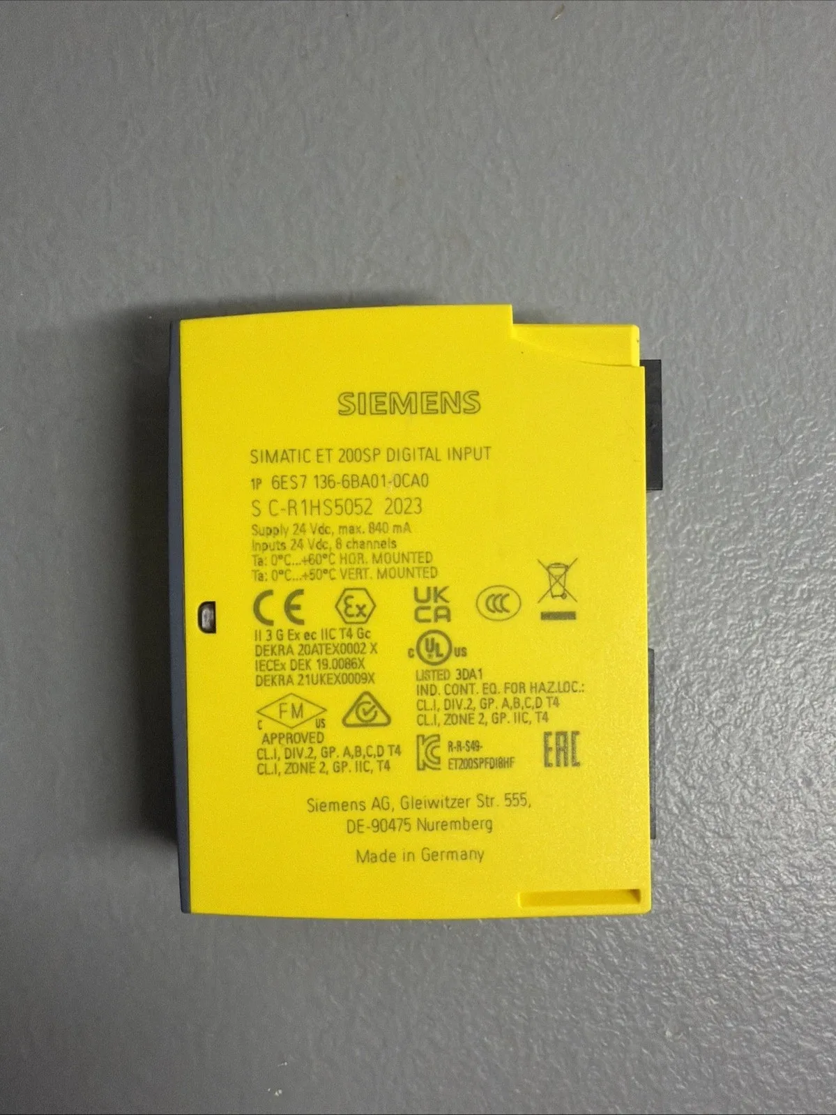Siemens 6ES7136-6BA01-0CA0 Модуль ET-200 3