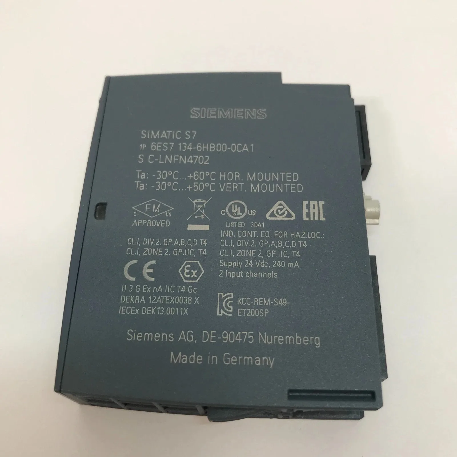 Siemens 6ES7134-6HB00-0CA1 Модуль ET-200 2