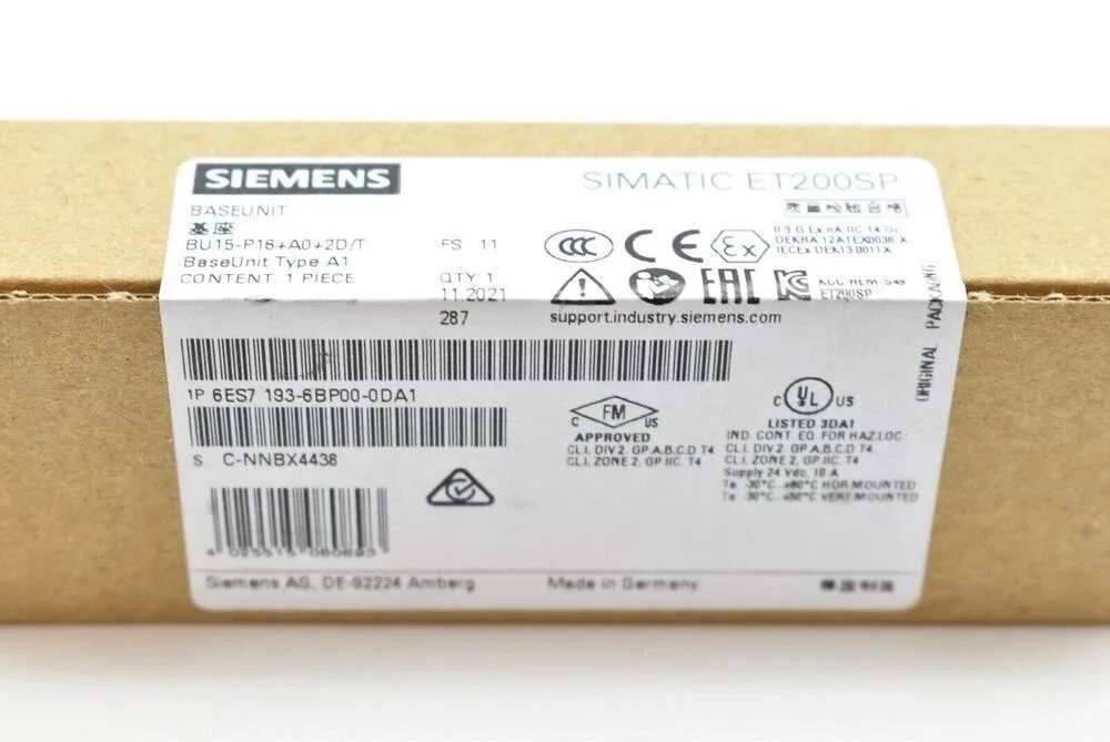 Siemens 6ES7193-6BP00-0DA1 Модуль ET-200 2