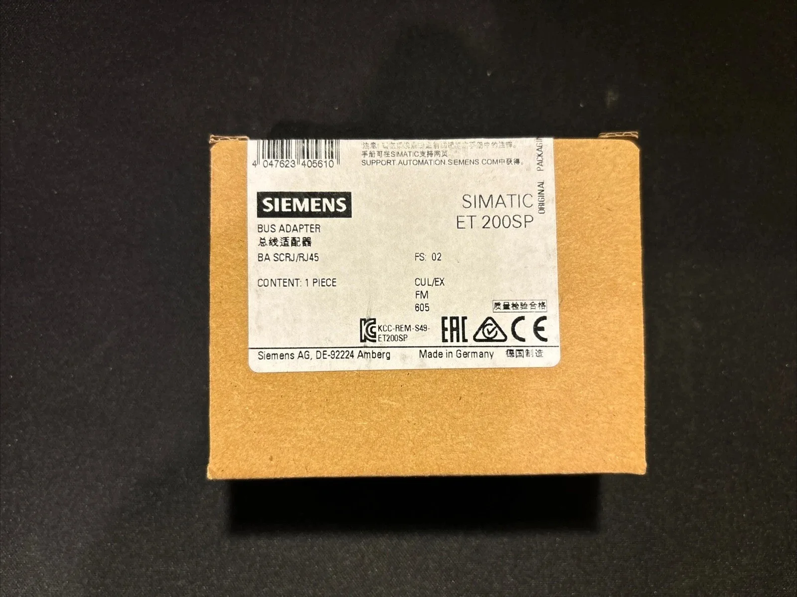 Siemens 6ES7193-6AP20-0AA0 Модуль ET-200 2
