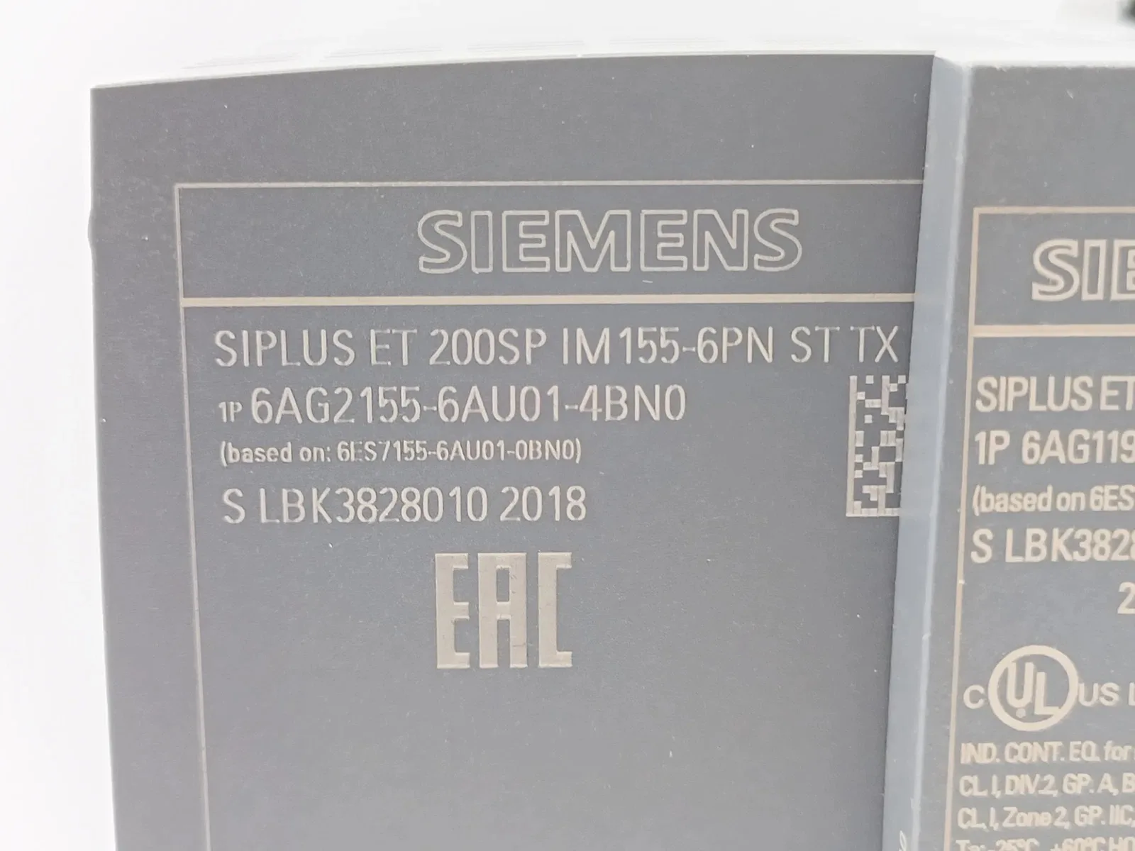 Siemens 6AG2155-6AU01-4BN0 Модуль ET-200 7