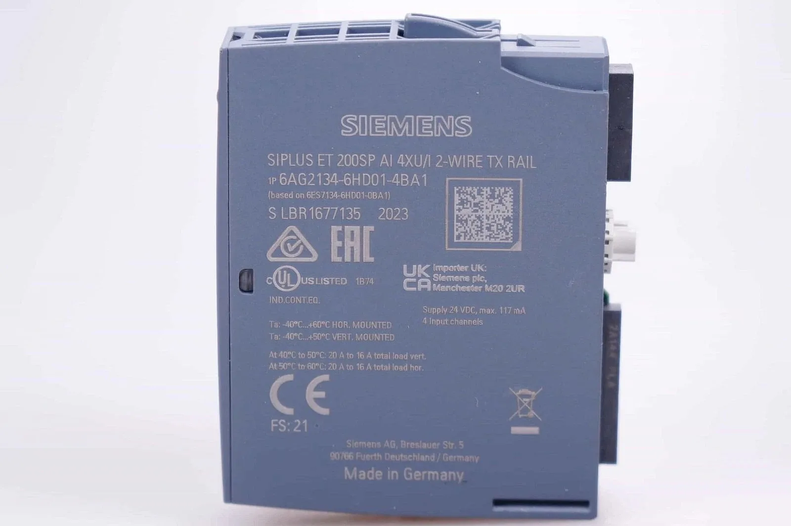 Siemens 6AG2134-6HD01-4BA1 Модуль ET-200 4