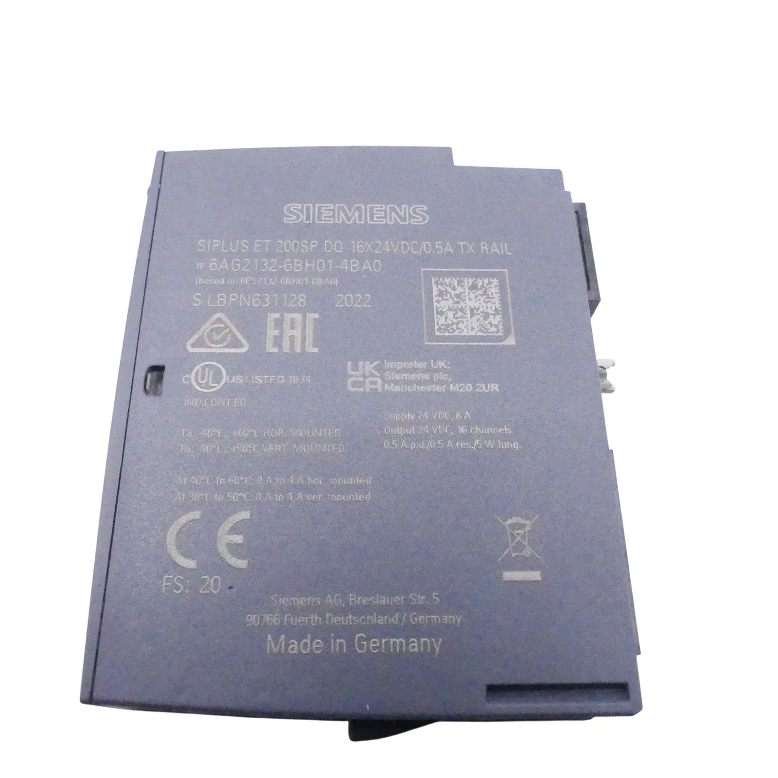 Siemens 6AG2132-6BH01-4BA0 Модуль ET-200 3